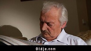 Grandpa fucking horny young sweety